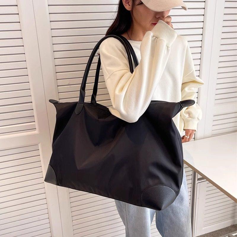 Short-distance travel bag, women's lightweight luggage bag, large-capacity sports and fitness portable extra-large maternity storage bag, strong and durable