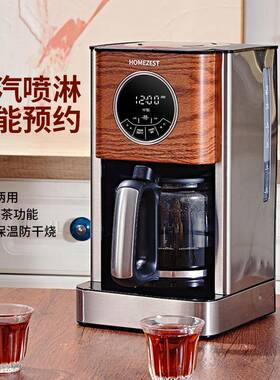 HOMEZEST德国美式咖啡机厨房煮茶滴漏式咖啡壶小型家用礼品泡茶机