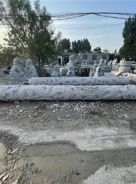 石雕盘龙柱公园广场文化柱寺庙立体浮雕望柱龙凤柱厂家定制石龙柱
