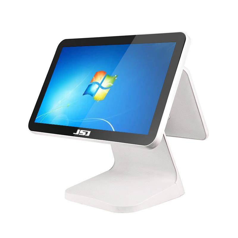 Milk tea shop catering restaurant cashier equipment cashier system Meituan English version dual-screen smart touch screen cash register