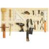 Wooden hole board custom-made tools wall home storage entrance entrance hole board Nordic wall shelf