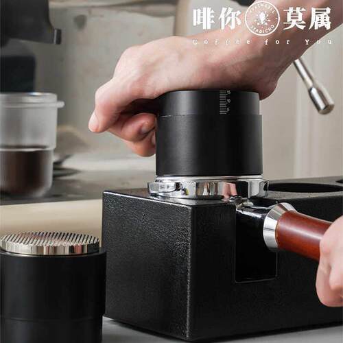 咖啡布粉器压粉锤二合一可按压恒力定力压粉器针式51/53/58mm通用 - 图0