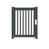 Foshan direct supply electric telescopic door aluminum alloy trackless retractable sliding door remote control switch electric small door