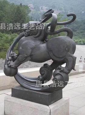 铸景观大型动物四大神兽雕像摆件 动物园仿真朱雀 青龙铜像雕塑