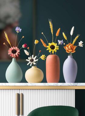 创意电视柜摆件小花瓶插花酒柜装饰品玄关摆饰感客厅轻奢家居