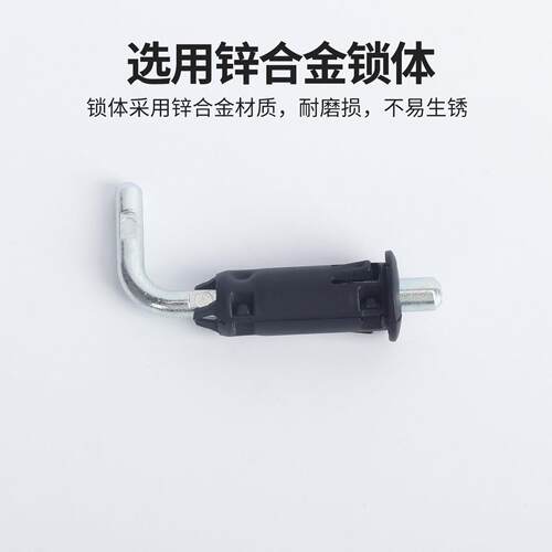 尼沃柜锁锌合金弹簧插销CL225-5暗插销工作柜门锁铰链设备配件 - 图1