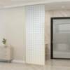 Top-level hole-in-the-floor coat rack partition hanger wall entrance entrance custom-made rack wardrobe side panel