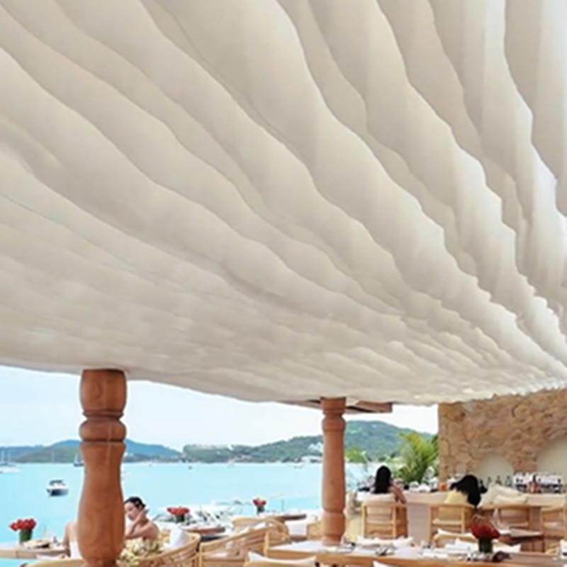 网红纱幔风动吊顶纱幔餐厅民宿装饰酒店户外景区纱幔海边风动纱幔,淘宝优惠券,粉丝福利购,淘宝优惠卷