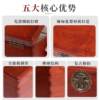 Mahogany jewelry box solid wood desktop storage box divided jewelry storage box wooden retro ID jewelry box
