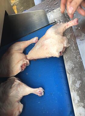 全自动冻牛肉牛腩切块机新品输送带大型数控切排骨块肉块机特价