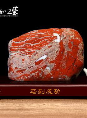 仿红木长方形木质鱼缸花瓶盆景奇石玉石根雕木雕刻工艺品摆饰底座