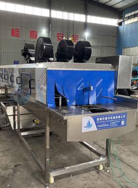 全自动洗筐机养殖场饲料筐清洗机周转箱清洗去污设备鑫邦达现货