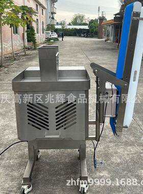 预制菜加工用连续式切肉丝肉片机多功能输送带鲜肉鸡胸肉切片切丝