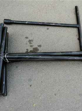 多功能铁路丁字扳手M46钢轨螺栓紧固扳手锻制套筒扳手