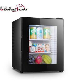 fridge电子迷你全静音冰箱饮料冷藏柜学校留样柜茶叶小冰箱家用