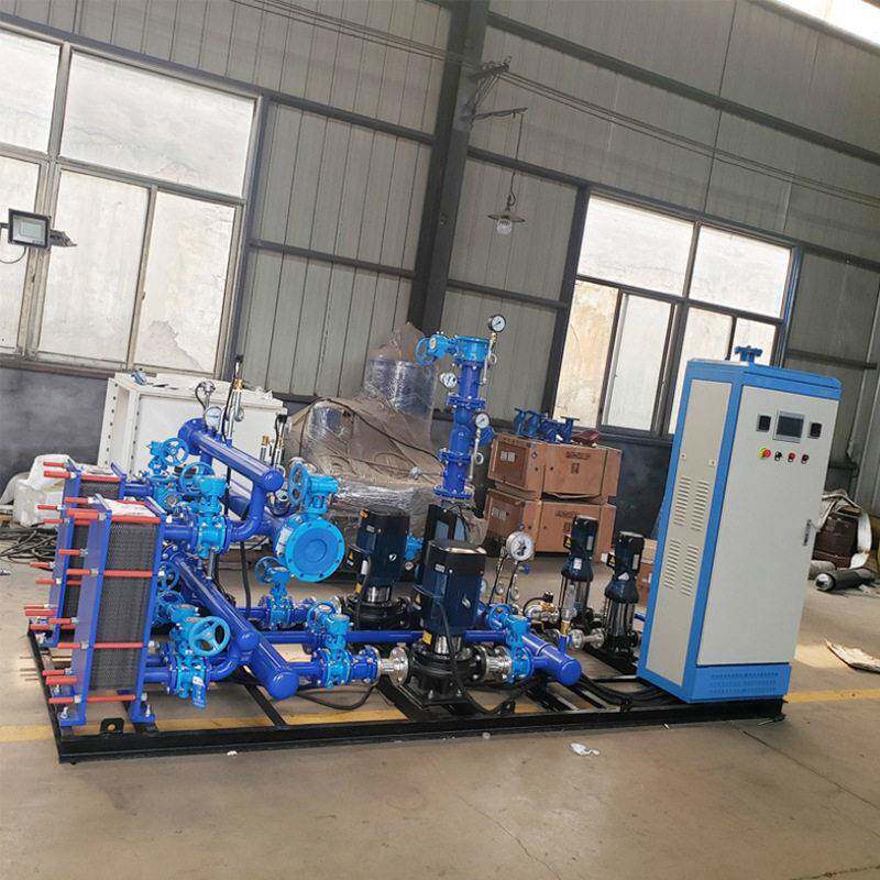 Plate heat exchanger for large intelligent heat exchange unit production workshop Stainless steel plate heat exchanger radiator
