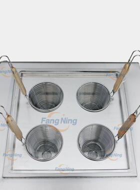 方宁酒店厨房设备不锈钢商用煮面炉台式关东煮机器商用电磁煮面炉