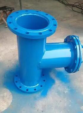 T型过滤器不锈钢毛发收集器管道篮式过滤器直通法兰除污器