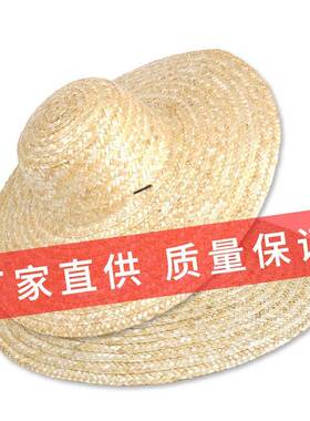 官方旗舰店帽子女款2026新款草农民包边太阳帽稻草超大帽檐遮阳帽