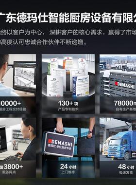 德玛仕定时全自动不锈钢电热开水器商用 冷热两用开水机净化一体
