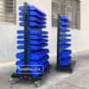 Thickened hardware tool rack workshop screw assembly rack mobile material rack sample display rack hole plate storage rack
