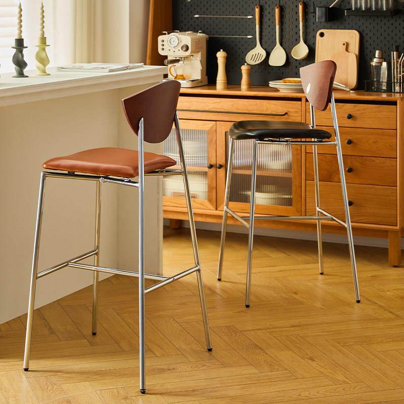 法式新款北欧风高脚凳家用覆古酒吧吧台椅奶茶店休闲高脚椅吧台椅,淘宝优惠券,粉丝福利购,淘宝优惠卷