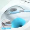 Japanese Diving Duck Toilet Brush 2026 New Household No Dead Angle Super Easy-to-use Soft Silicone Toilet Brush Artifact for Washing