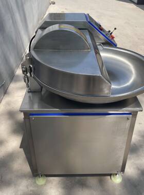 虾滑高速斩拌机全自动变频大姜葱肉斩拌设备肉馅变频高速斩切机