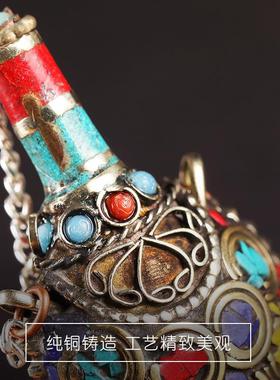 尼泊尔鼻烟壶鼻烟壶装饰摆件
