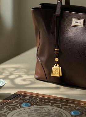 朱炳仁铜称心如意挂件小秤砣客厅桌面摆件家居装饰工艺礼品玄学