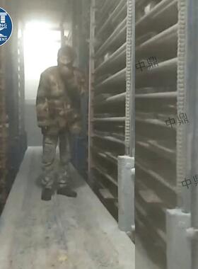 冷库用往复式提升机防爆导轨链条升降台低温防冻自动化冷库货梯