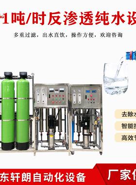 纯净水设备厂家 工业净化系统纯水设备 除垢去离子工业反渗透系统