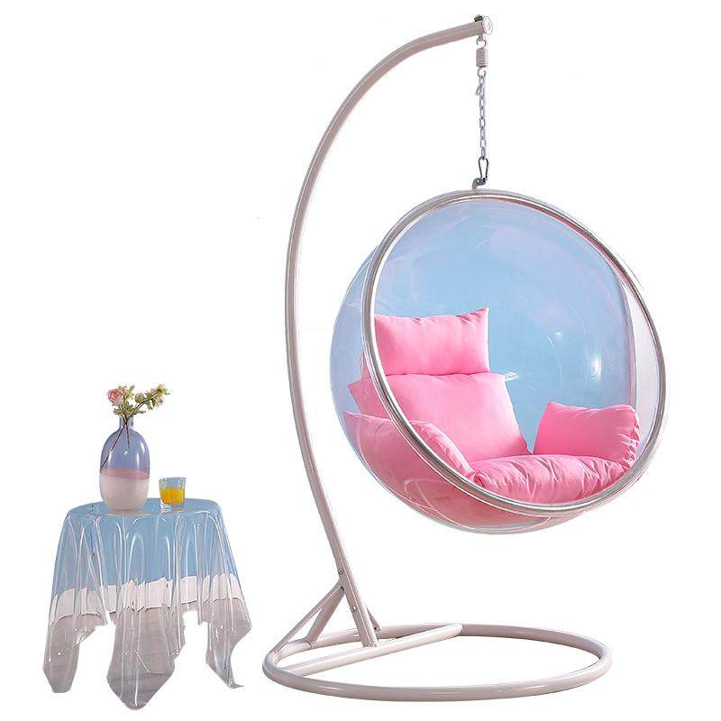 亚克力户外泡泡椅透明吊椅网红秋千悬挂阳台室内玻璃桥景区圆吊篮,淘宝优惠券,粉丝福利购,淘宝优惠卷