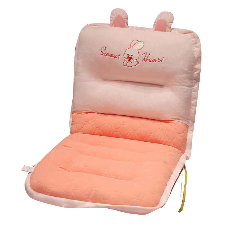 卡通萌趣动物温感乳胶一体坐垫冬季办公室久坐腰靠座椅垫毛绒屁垫,淘宝优惠券,粉丝福利购,淘宝优惠卷