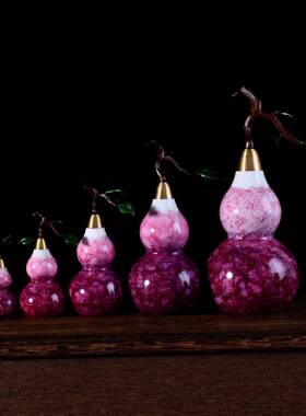 康乾黄铜葫芦家居客厅摆挂件古典禅葫芦开意东葫芦口紫气来F10001