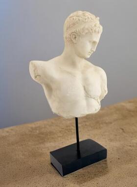 欧摆式法式复古树脂3990人雕塑摆件家品居饰客厅玄关物陈列装饰品