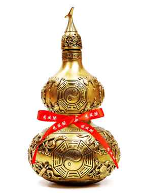 慈峰阁铜葫芦全铜葫芦装饰八卦招生字样开开开客厅工艺品