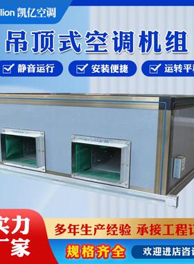 新风空气处理机组低噪静音净化型新风机商用换气机吊顶式空调变频