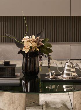 覆古风格中世纪软装设计桌面盒收纳盒收纳盒矩形装饰盒高端饰品