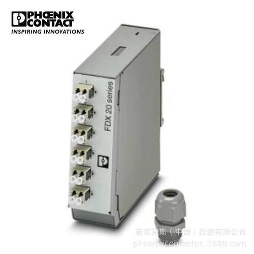 菲尼克斯 分线盒 - FOC-FDX20-PP-LCD6-OM2-PT9 - 1019713电气联 - 图0