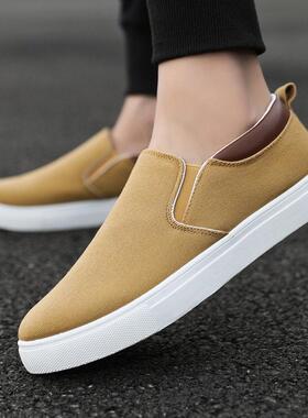 Low-top casual shoes men flattie Flats canvas shoe loafers
