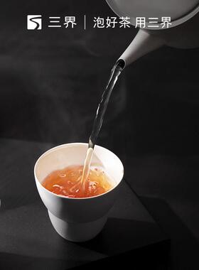 三界茶具D1-BWH保温电热水壶家用恒温烧水壶304提梁泡茶煮茶壶器