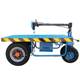 Electric folding flatbed truck tile pulling tiles and loading tools portable loading king cargo building materials handling trailer