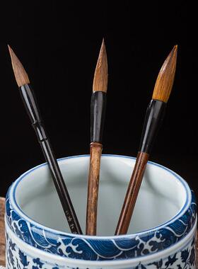 景德镇陶瓷器小中大号青花笔筒家居书房办公室装饰品摆件教师学生