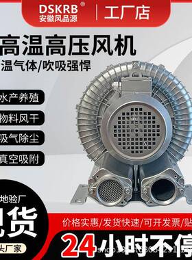 真空上料高负压旋涡风机印刷制版干燥鼓风机注塑机上料漩涡气泵