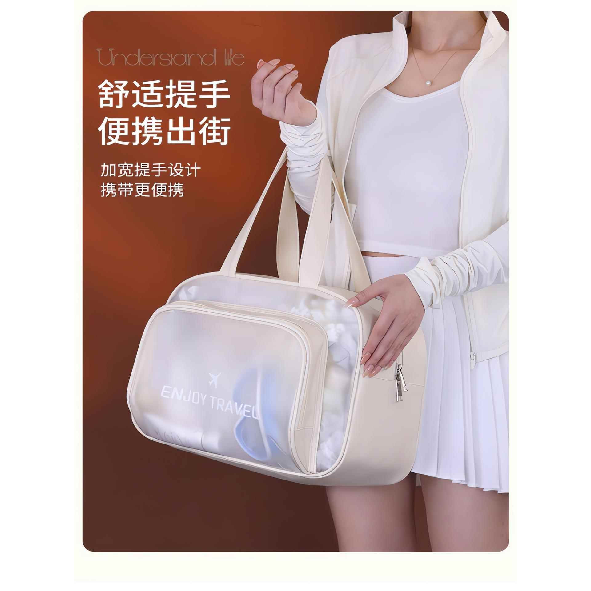 It’s really packed! Practical swimming bag, waterproof, large-capacity dry and wet separation, sports and fitness toiletry storage bag