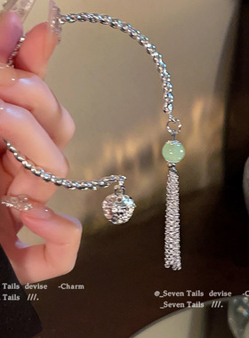 古风铃铛手链小众精致手镯手镯