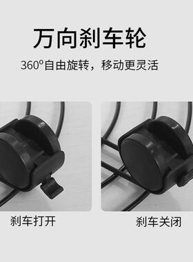 万向轮移动花架 滑轮铁艺花架 落地式花托花盆底座可带刹车