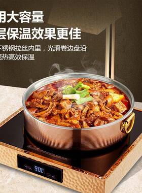 双头智能可调温食物保温灯自助餐保温灯自助餐炉电加热食品加热灯