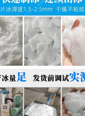 1吨 船用海水制冰片冰机海鱼保鲜远航捕捞船舱海鲜保鲜水产品用冰